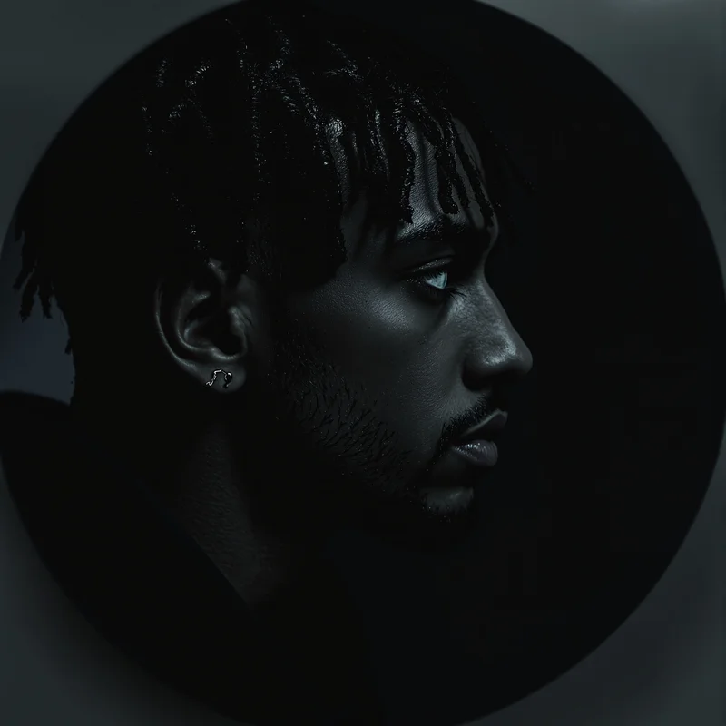 Juice WRLD PFP with soft composition and identity focus