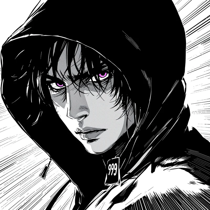 Manga Juice WRLD 999 ink PFP.
