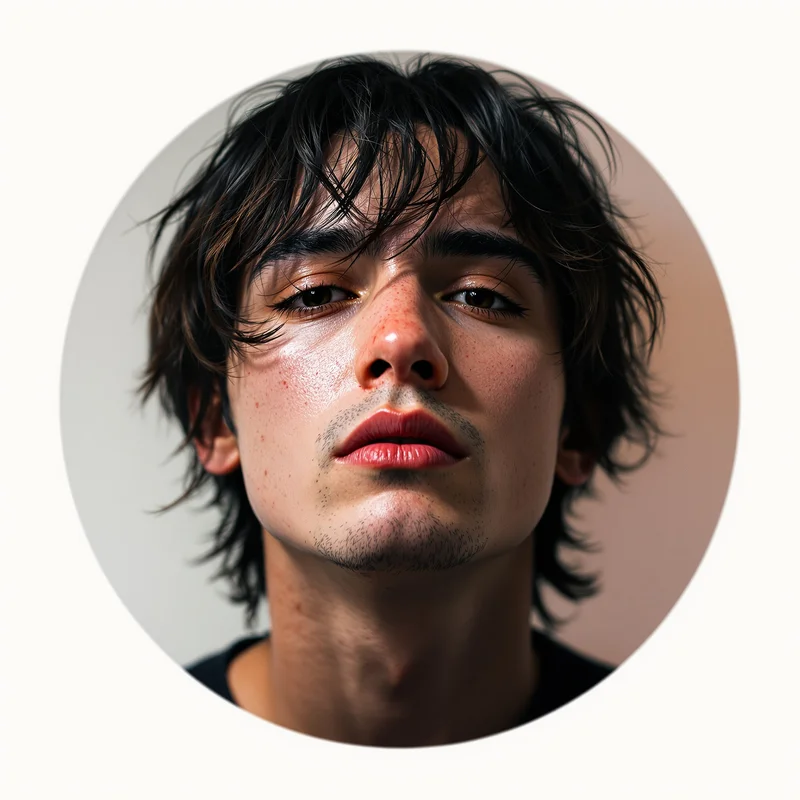 Juice WRLD PFP with soft composition and identity focus