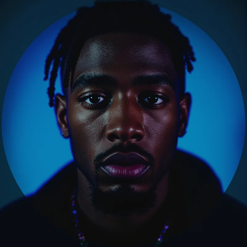 Juice WRLD PFP with soft composition and identity focus