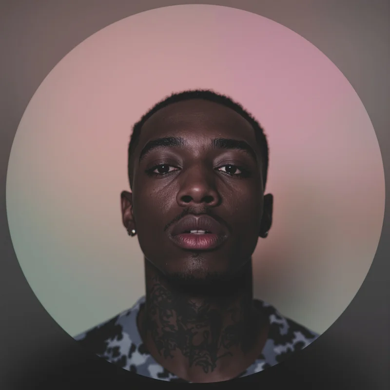 Juice WRLD avatar profile image with introspective expression