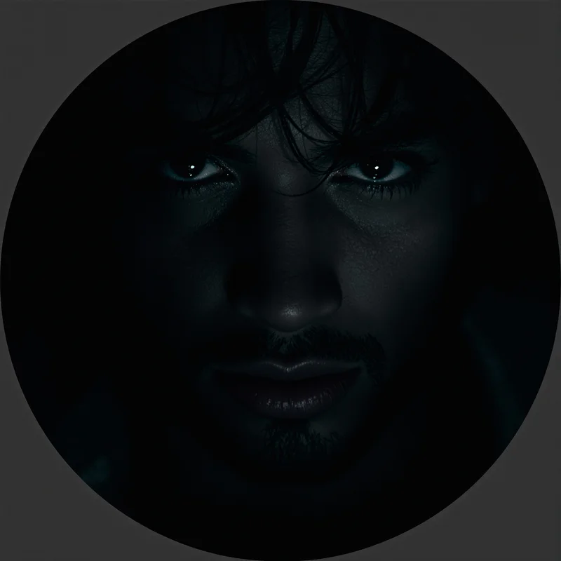 Juice WRLD avatar profile image with introspective expression