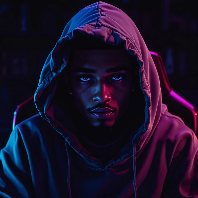 hoodie gamer jynxzi pfp with relaxed streamer vibe