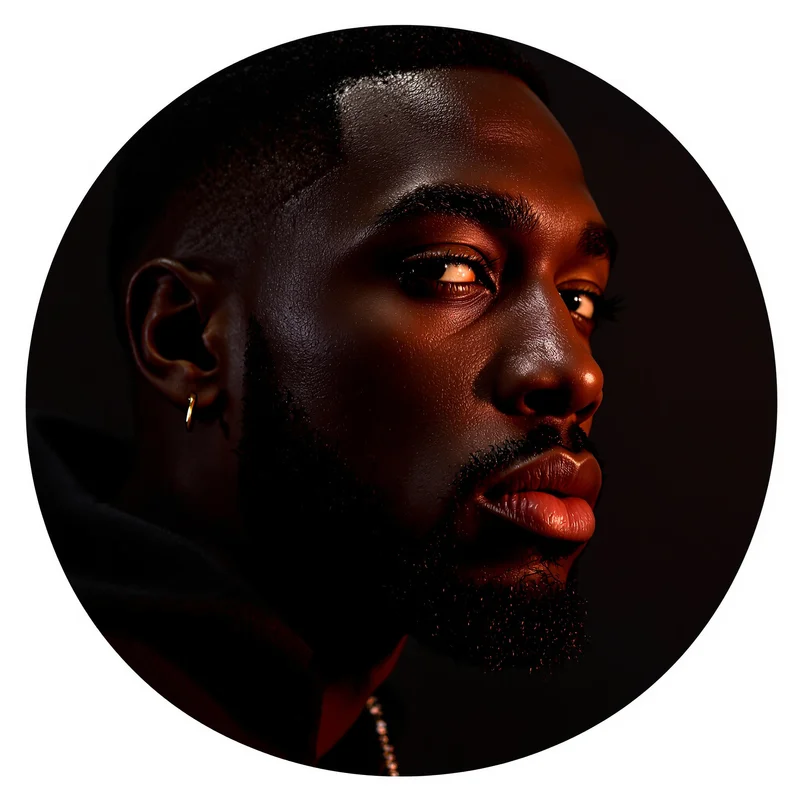 Kendrick Lamar avatar profile image with calm expression