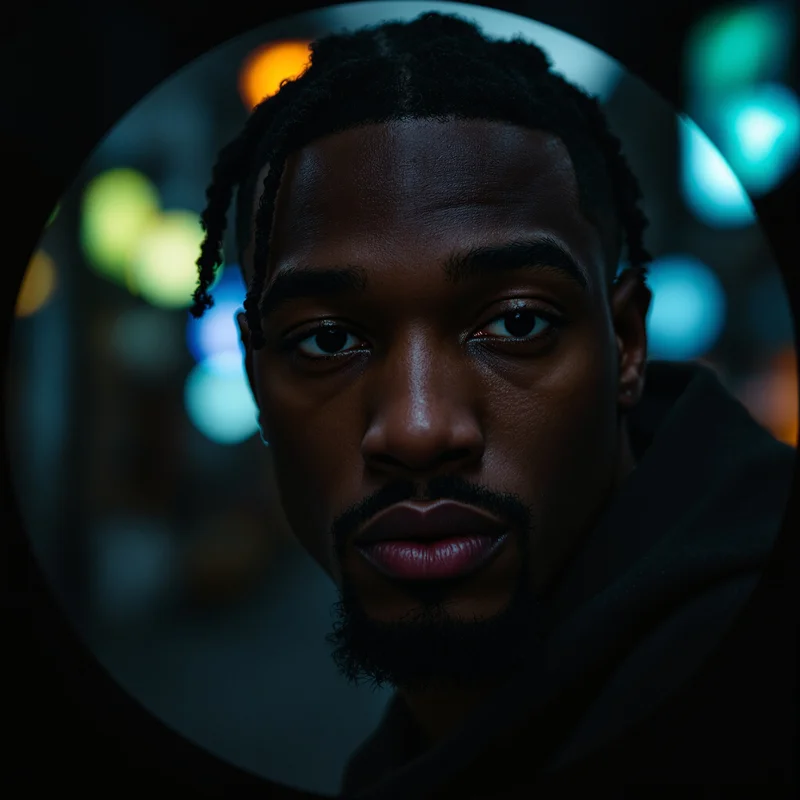 Kendrick Lamar avatar profile image with calm expression