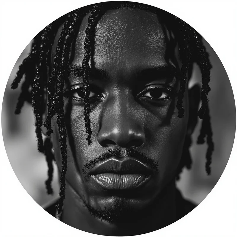 Kendrick Lamar avatar profile image with calm expression