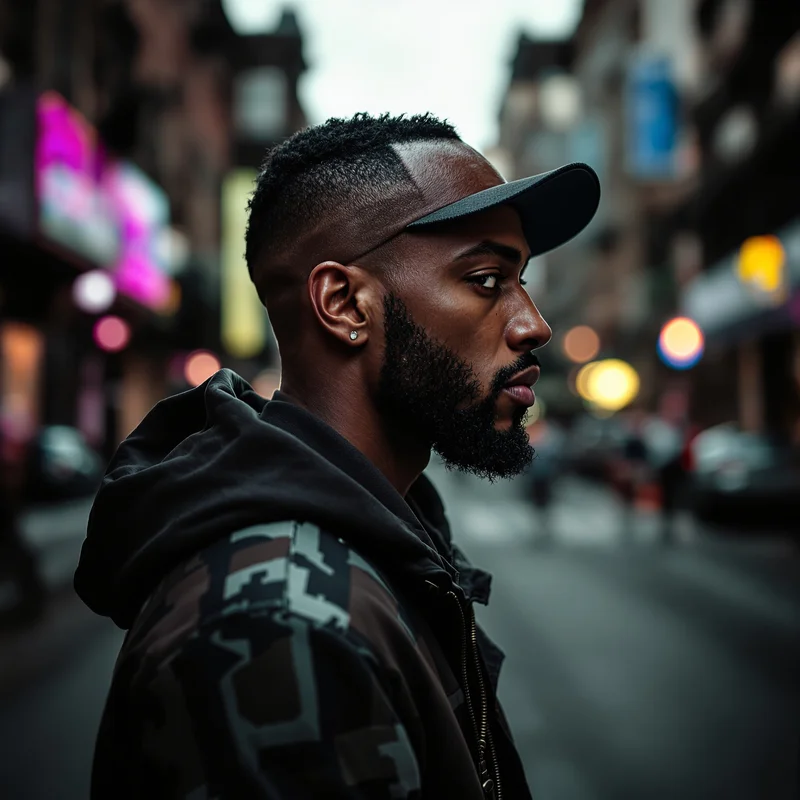 Kendrick Lamar avatar portrait with artistic personality