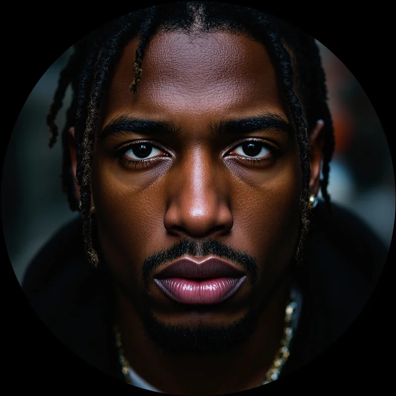 Kendrick Lamar avatar portrait with artistic personality