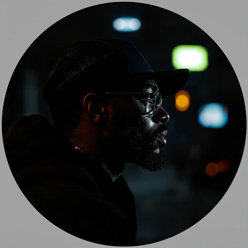 Kendrick Lamar avatar profile image with calm expression