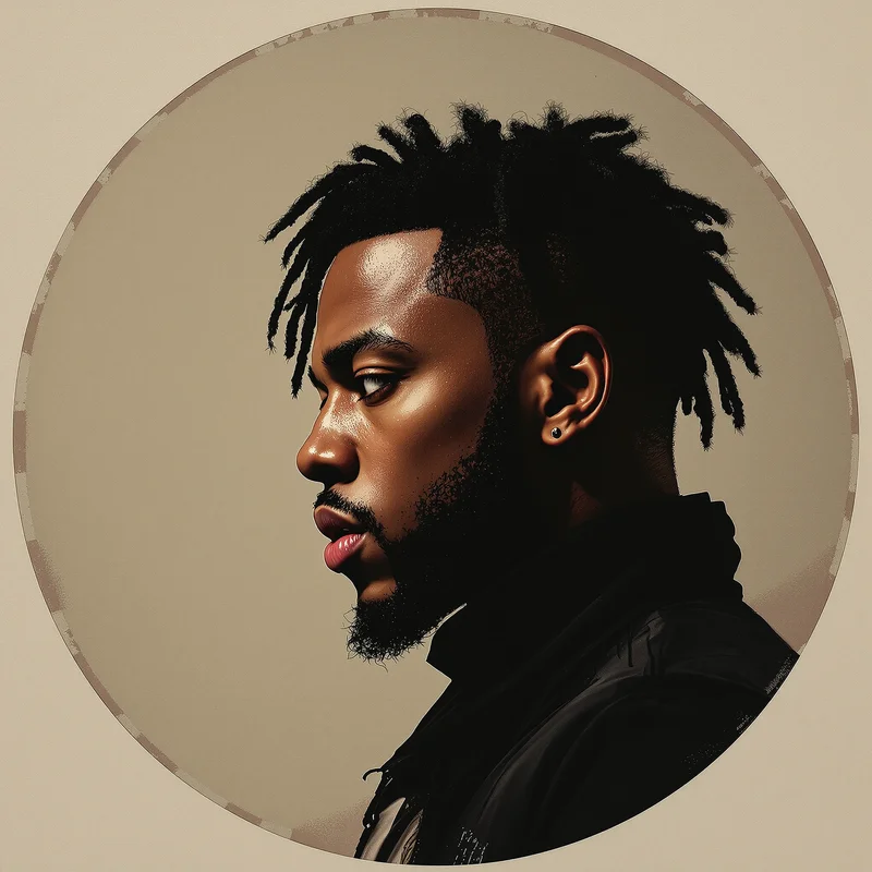 Kendrick Lamar avatar portrait with artistic personality