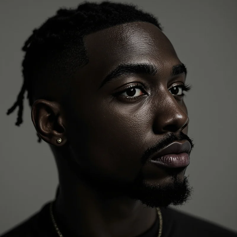 Kendrick Lamar avatar portrait with artistic personality