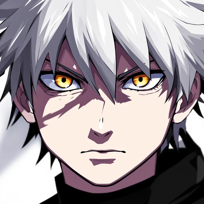 Killua profile picture with speed effect for messaging profile icon