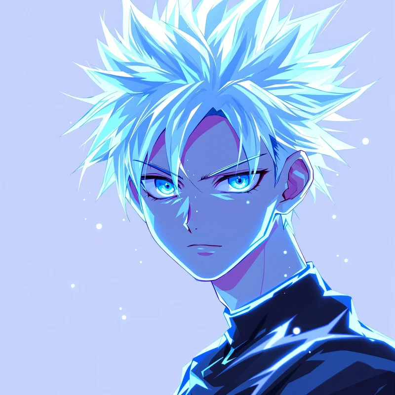 Killua Zoldyck PFP with calm expression for avatar display