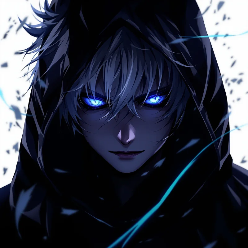 Killua assassin PFP with dangerous calm aura