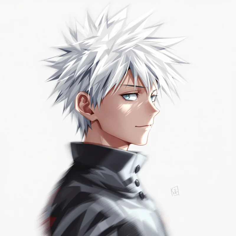 Killua profile picture with electric aura for profile picture use