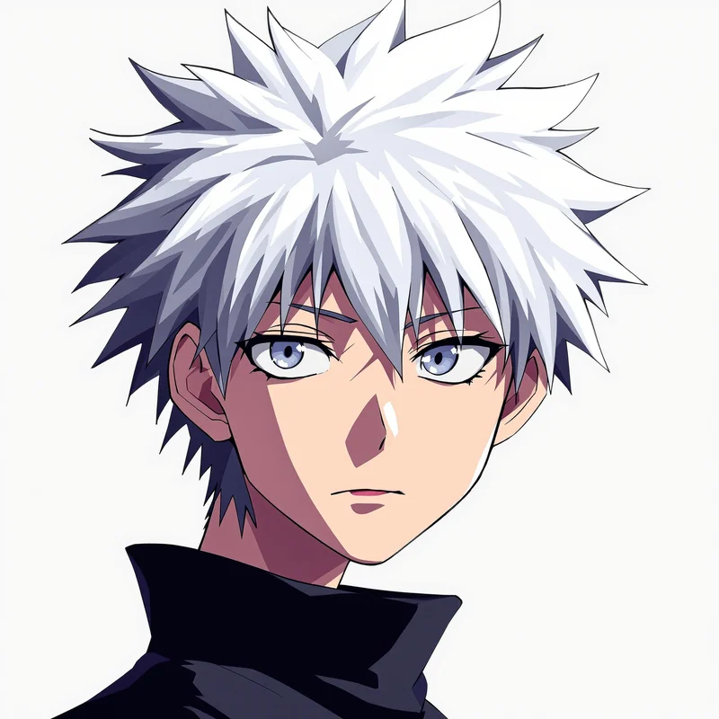 Killua avatar image with speed effect for avatar display