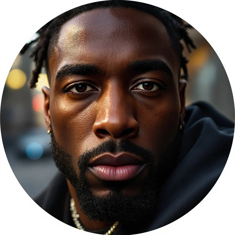 King Von avatar portrait with strong personality