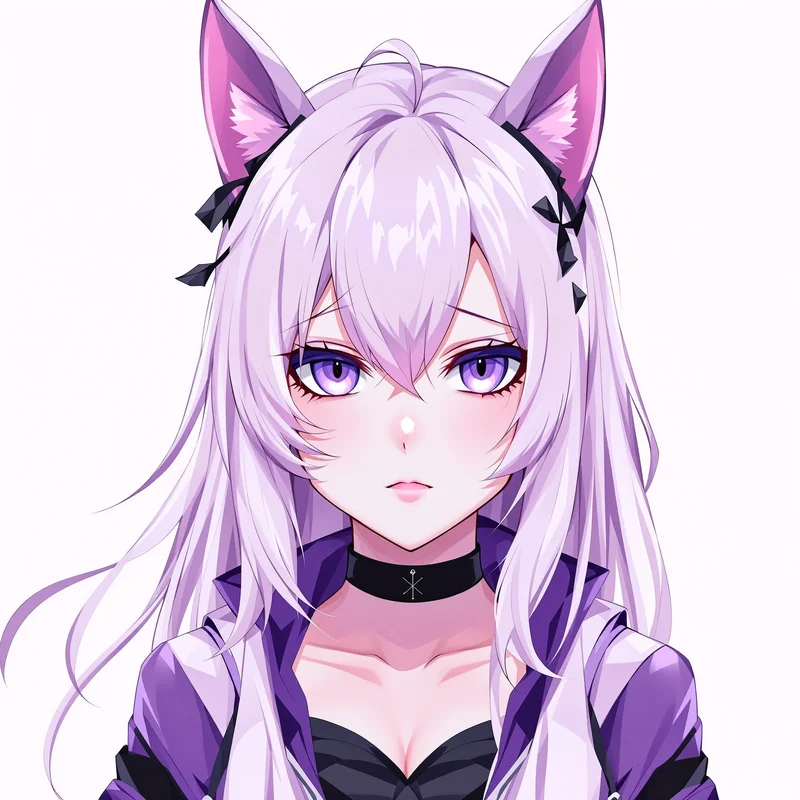 lilac rebel kuromi pfp with lilac rebel edge for cute avatar