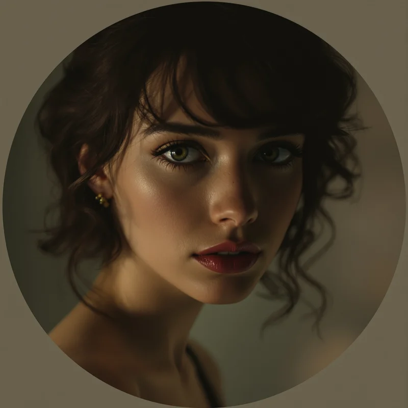 Lana Del Rey avatar profile image with dreamy romantic expression