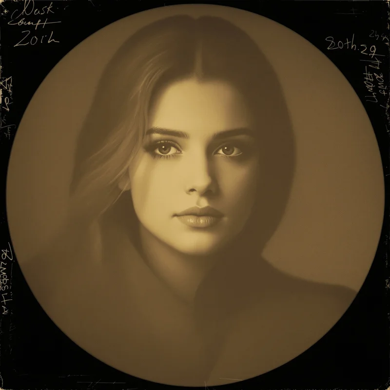 Lana Del Rey avatar profile image with dreamy romantic expression