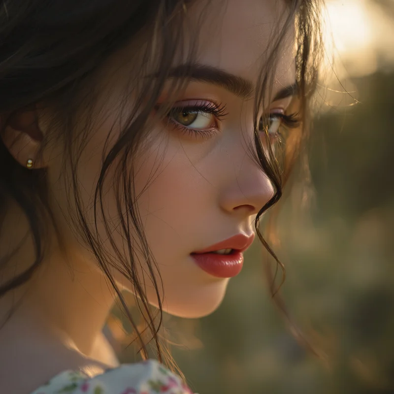 Lana Del Rey PFP with vintage composition and identity focus