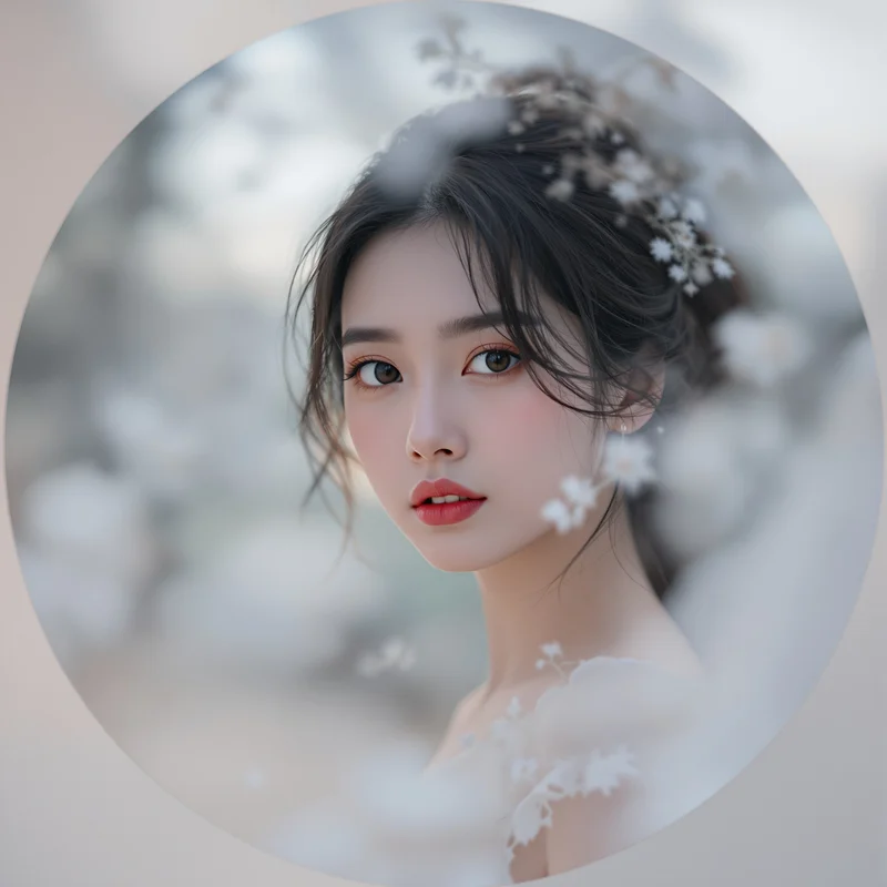 Lana Del Rey PFP with vintage composition and identity focus