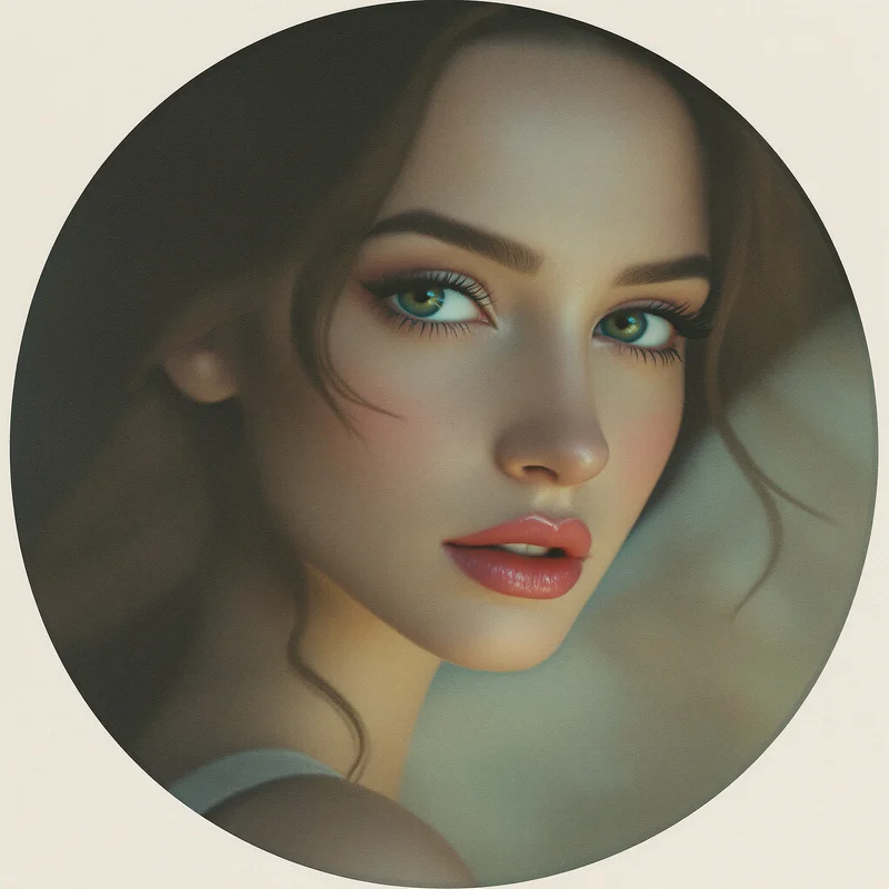 Lana Del Rey PFP with vintage composition and identity focus