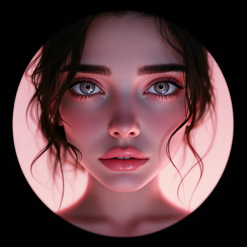 Lana Del Rey PFP with vintage composition and identity focus