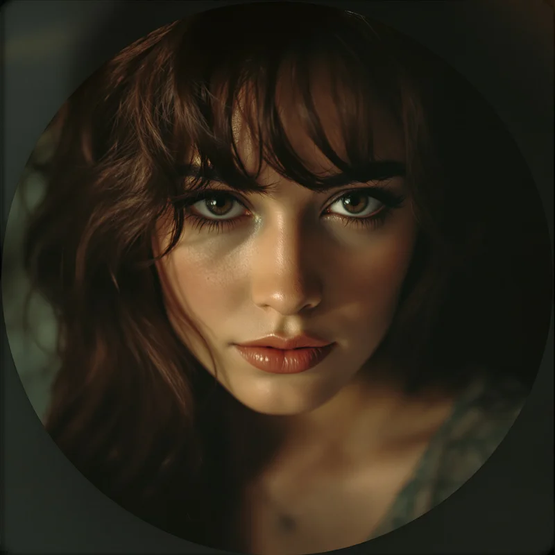 Lana Del Rey avatar profile image with dreamy romantic expression