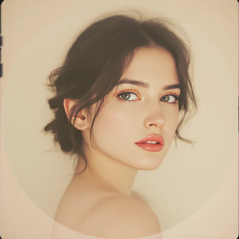 Lana Del Rey avatar portrait with melancholic personality