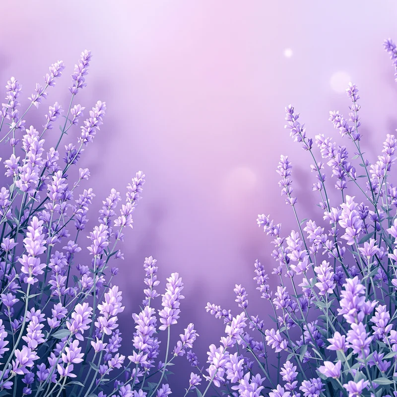 Dreamy soft lavender background