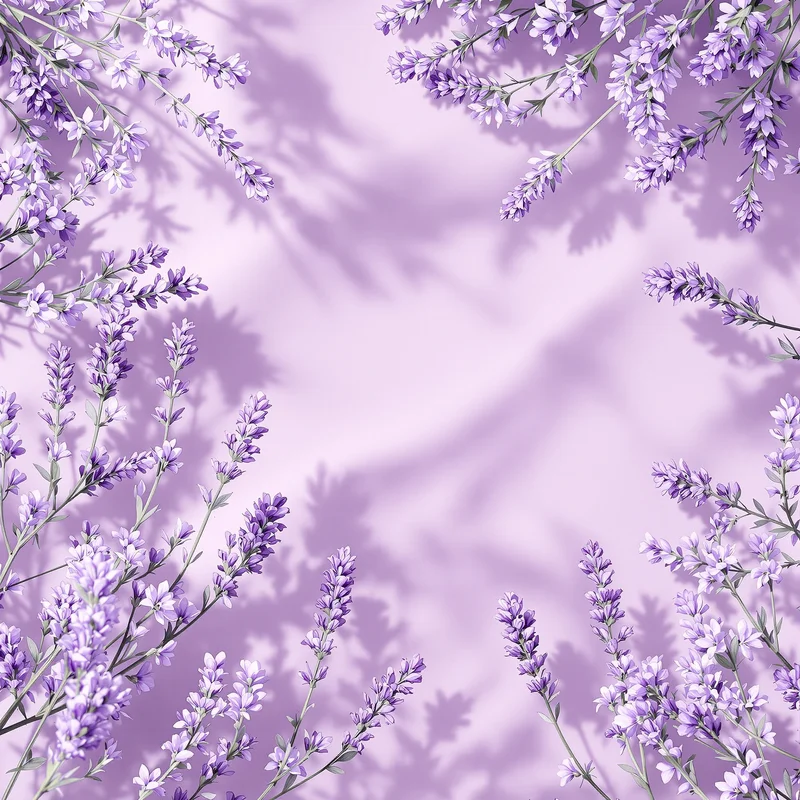 Gentle cool lavender background