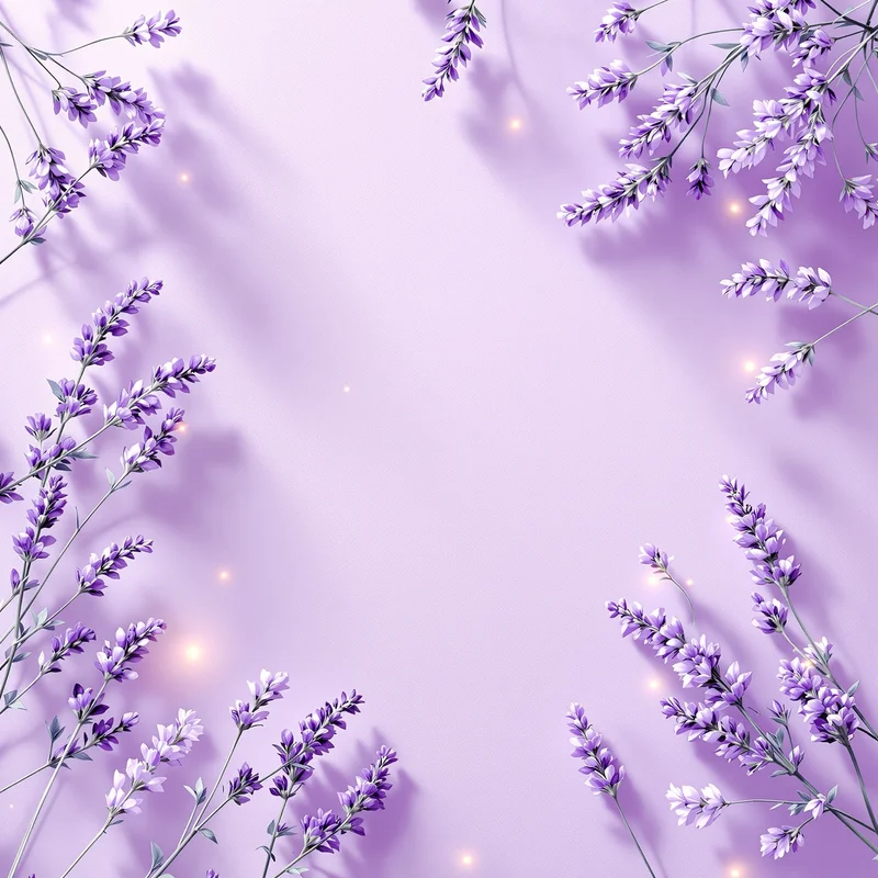 Luminous lavender background