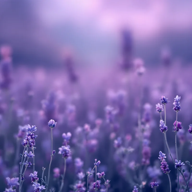 Mystic twilight lavender background