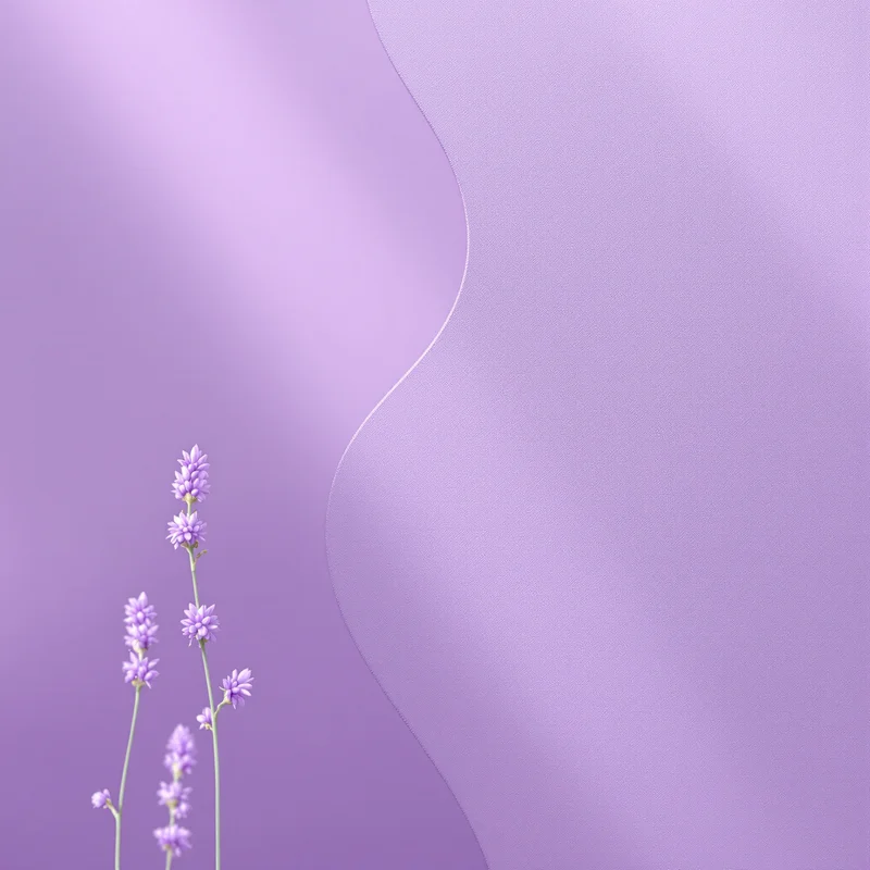 Signature dusty lavender background
