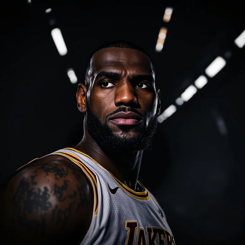 LeBron James PFP avatar with elite basketball identity