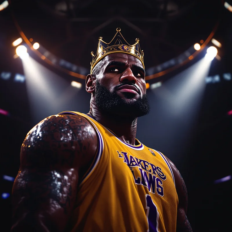 LeBron James PFP avatar with elite basketball identity