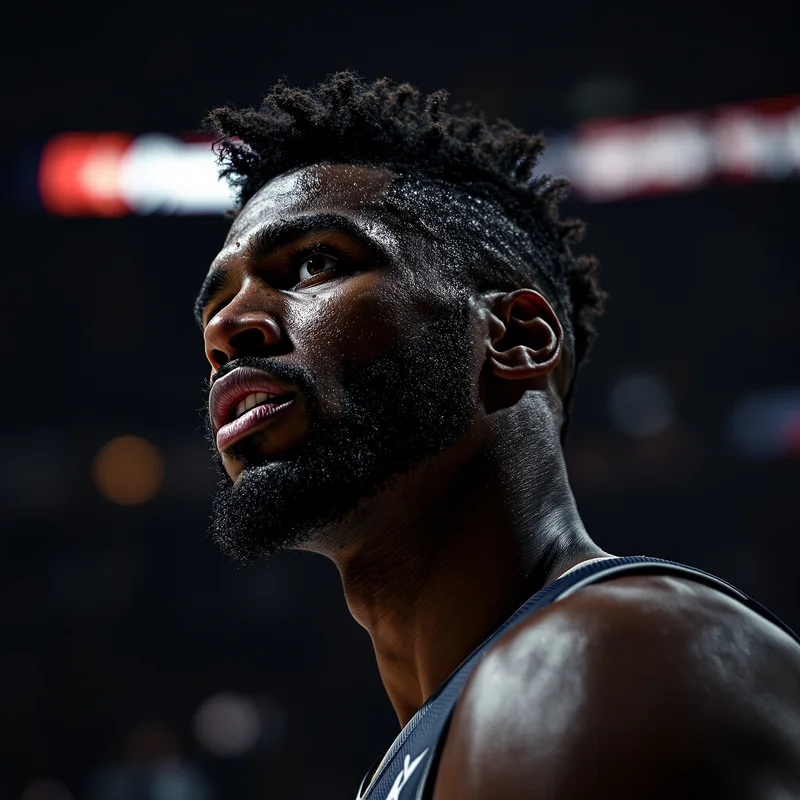 LeBron James PFP with strong sports composition