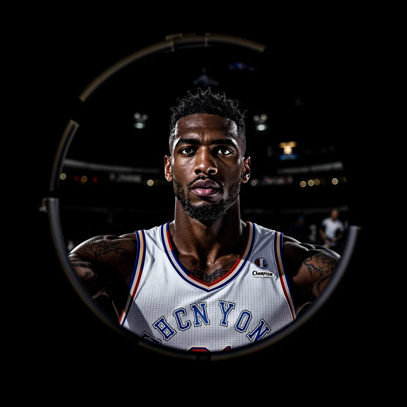 LeBron James avatar portrait with dominant presence