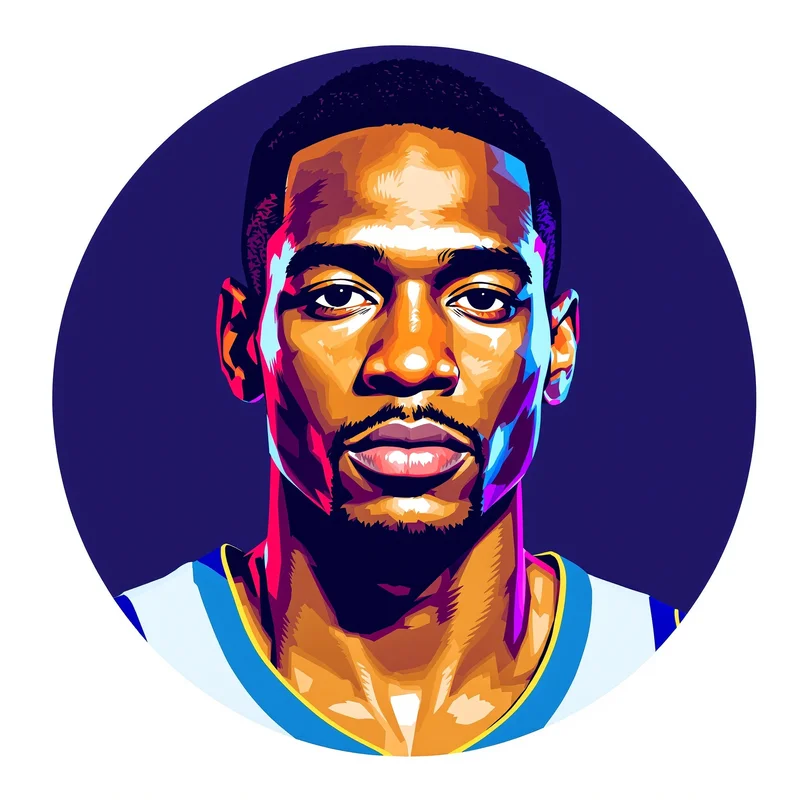 LeBron James avatar portrait with dominant presence