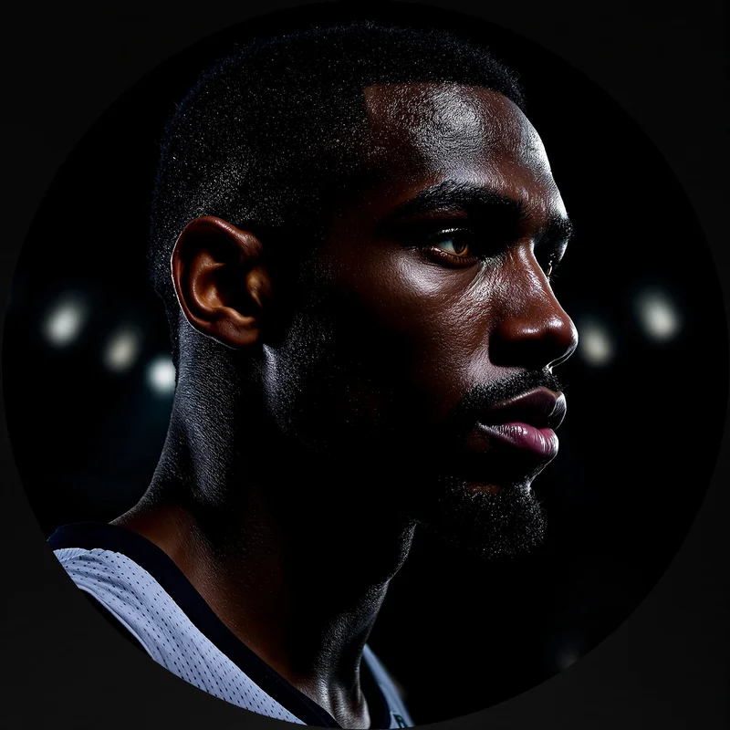 LeBron James avatar portrait with dominant presence