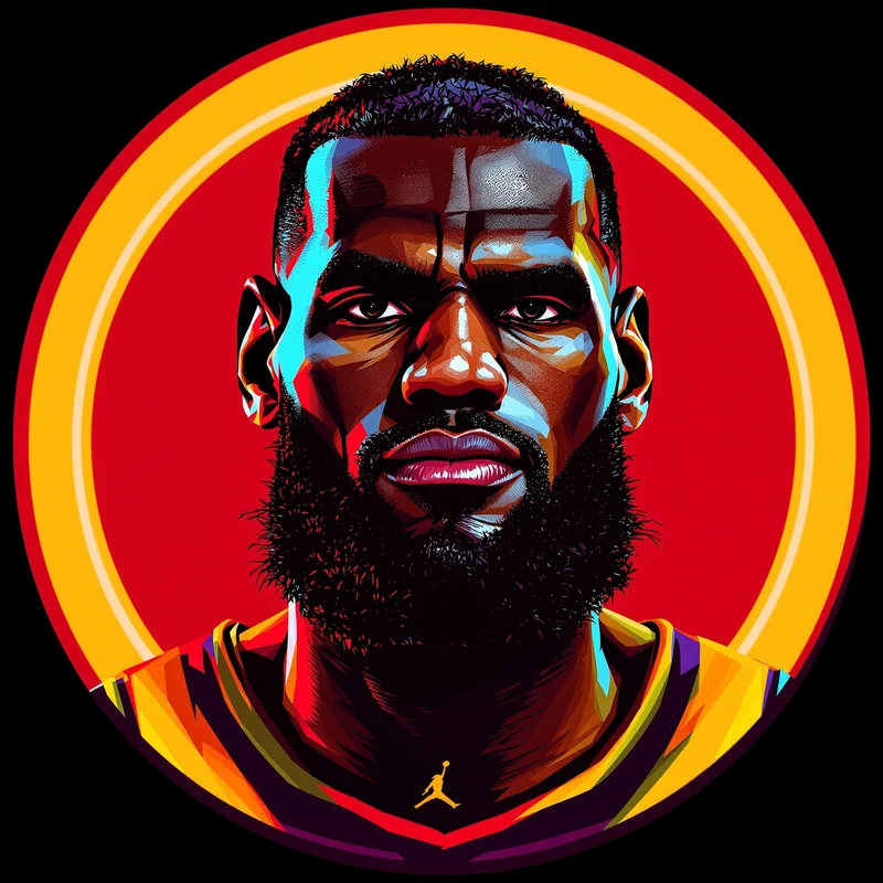 LeBron James PFP avatar with elite basketball identity