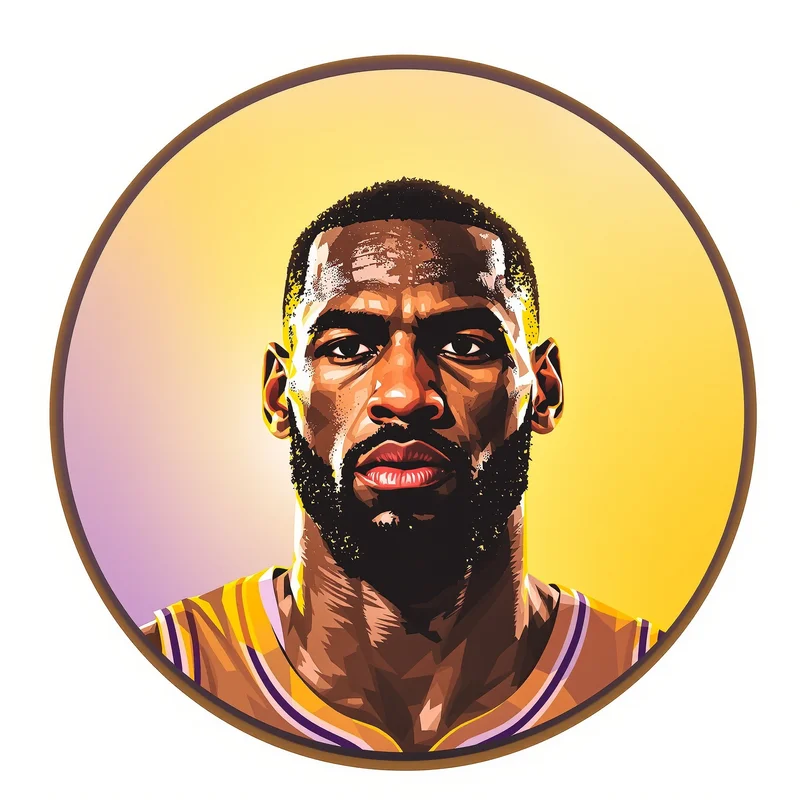 LeBron James PFP avatar with elite basketball identity