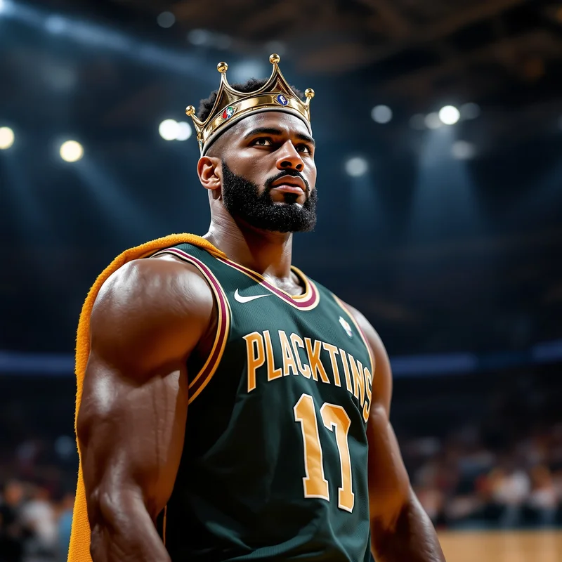 LeBron James profile image optimized for recognition