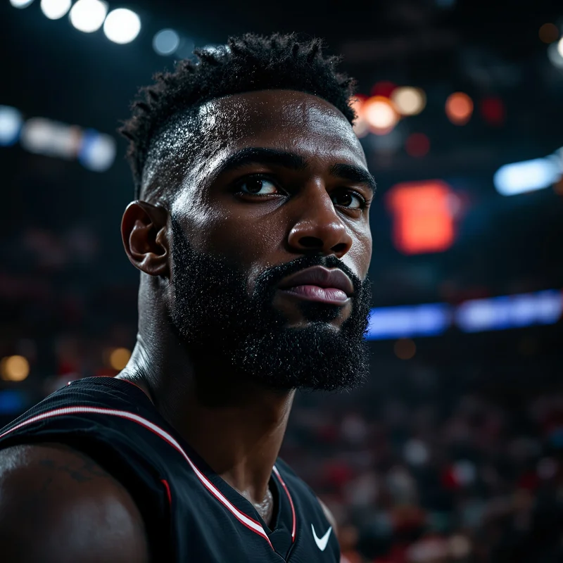 LeBron James profile image optimized for recognition