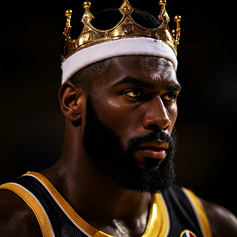 Lebron avatar profile image with leadership expression and clear recognition