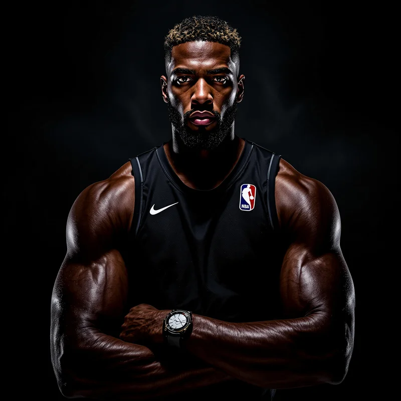 Lebron avatar profile image with leadership expression and clear recognition