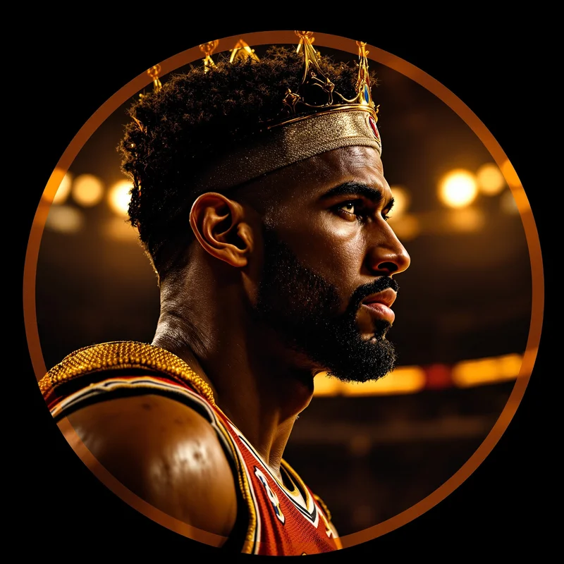 Lebron PFP avatar with dominant basketball identity and strong profile readability
