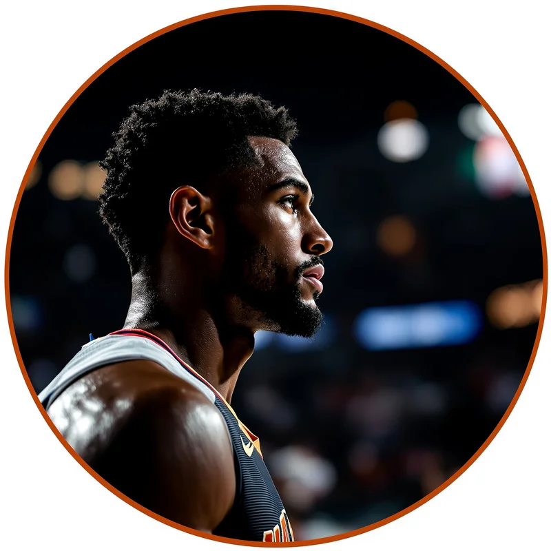 Lebron PFP with elite athlete composition and compact avatar clarity