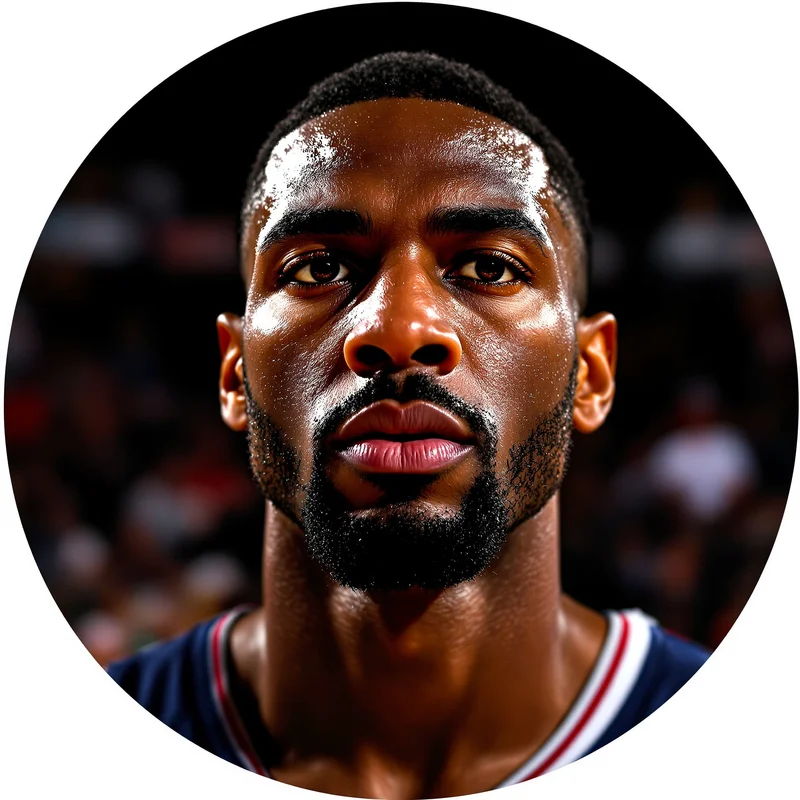 Lebron avatar portrait with powerful basketball presence and memorable impact